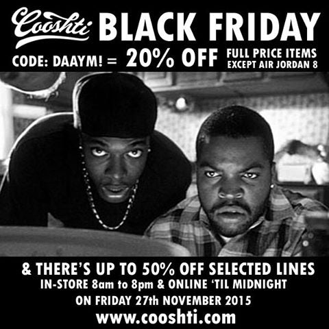 Cooshti Black Friday discount code is NOW LIVE! Use code DAAYM!...