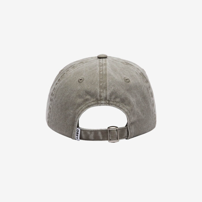 Pigment Bold 6 Panel Strapback - Pigment Olive / Multi