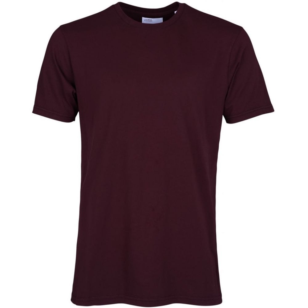 Classic Organic Tee - Oxblood Red
