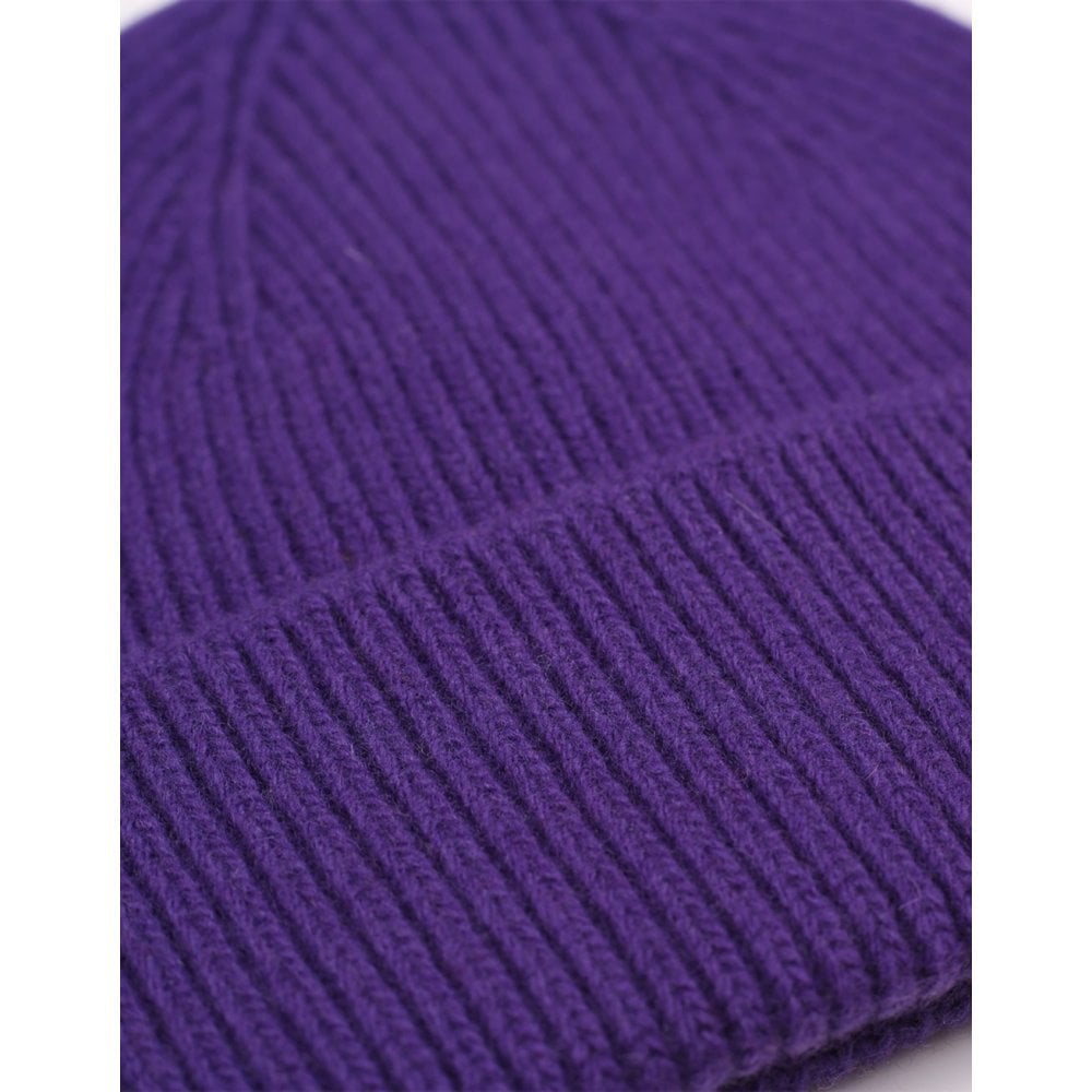 Merino Wool Beanie - Ultra Violet