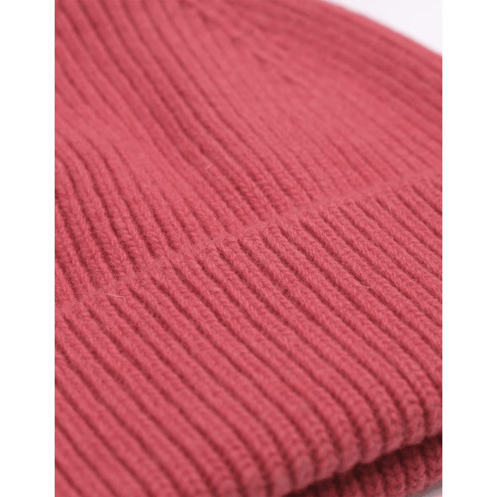 Merino Wool Beanie - Rasberry Pink