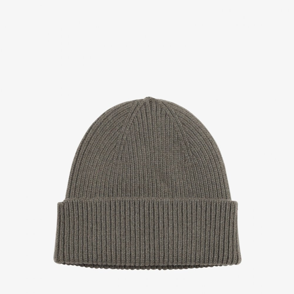 Merino Wool Beanie - Dusty Olive