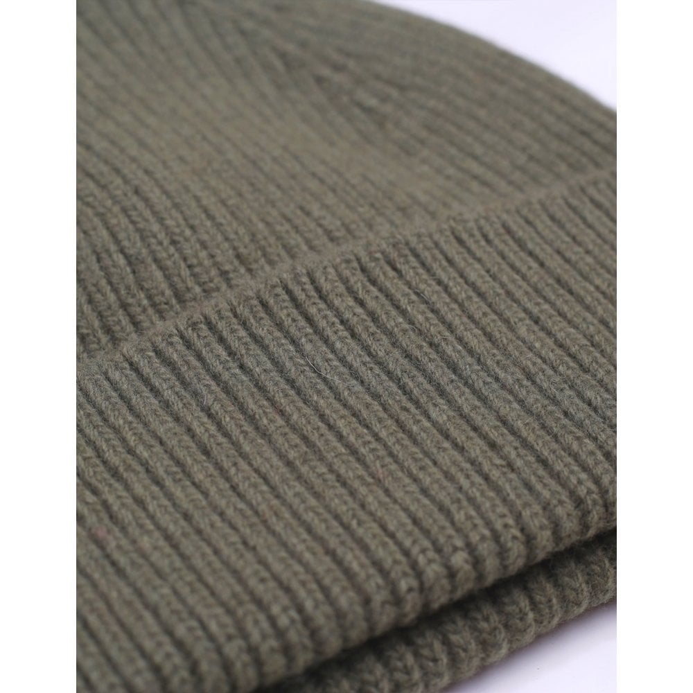 Merino Wool Beanie - Dusty Olive