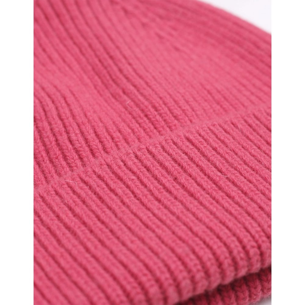 Merino Wool Beanie - Bubblegum Pink