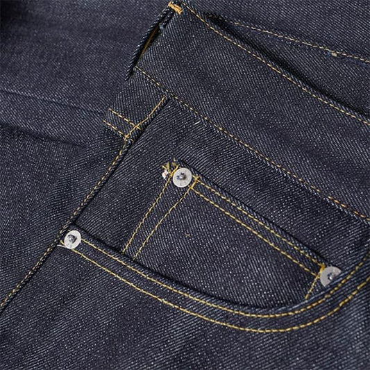 ED-55 Regular Tapered Jeans Red Listed Selvage Denim 14oz