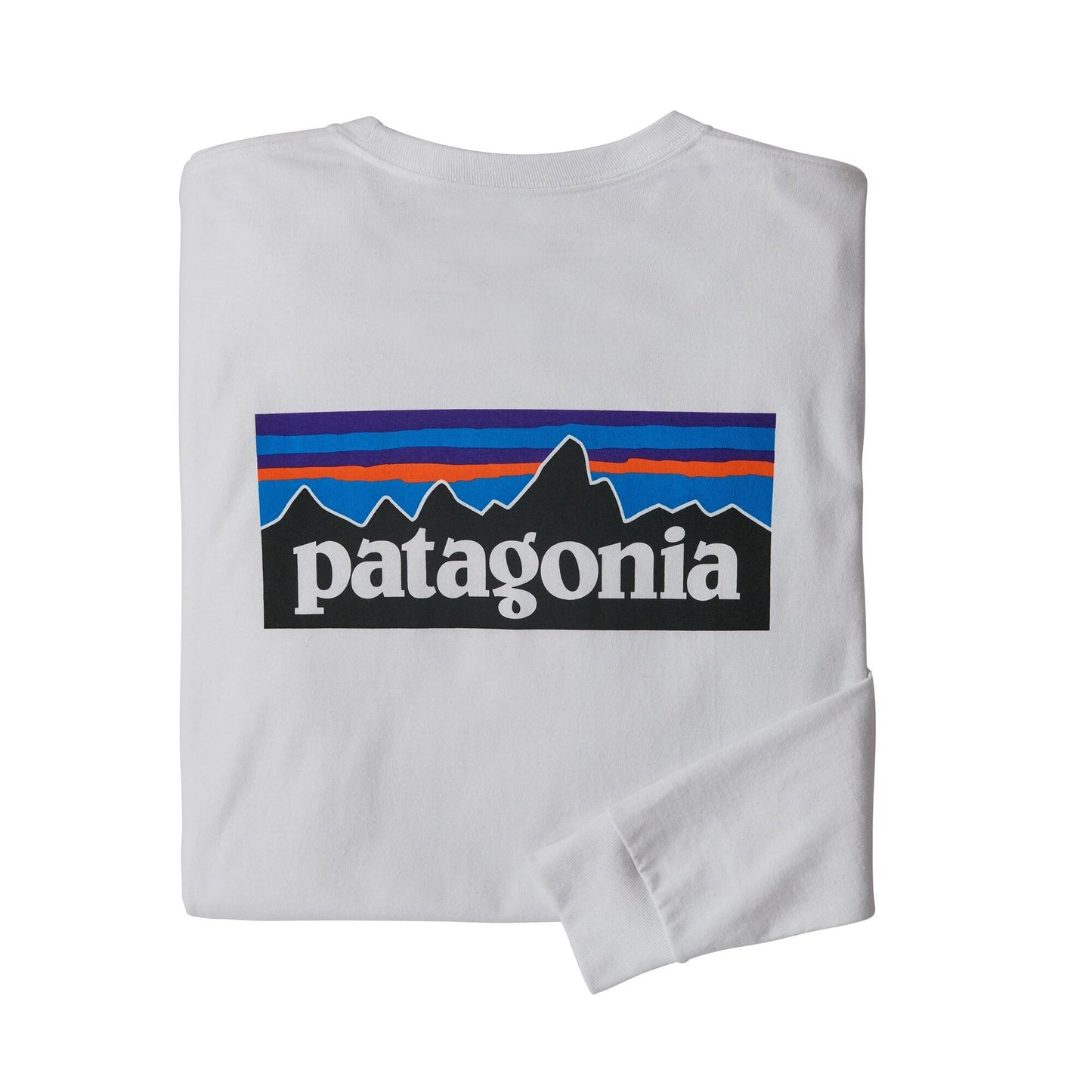 Men's Long-Sleeved P-6 Logo Responsibili-Tee® - White