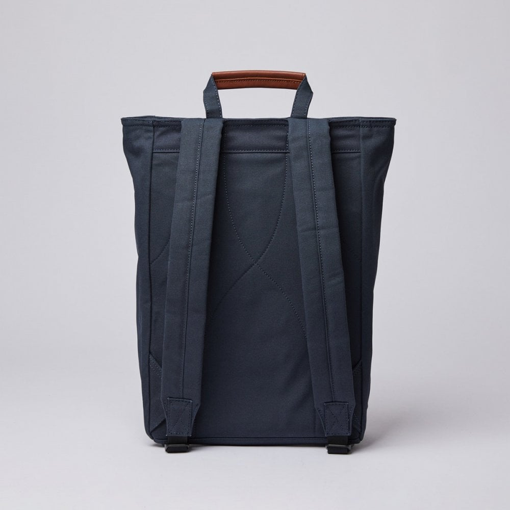 Tony - Navy with Cognac Brown Leather - Navy / Cognac Brown Leather