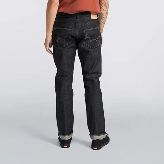 ED-55 Regular Tapered Jeans Red Listed Selvage Denim 14oz