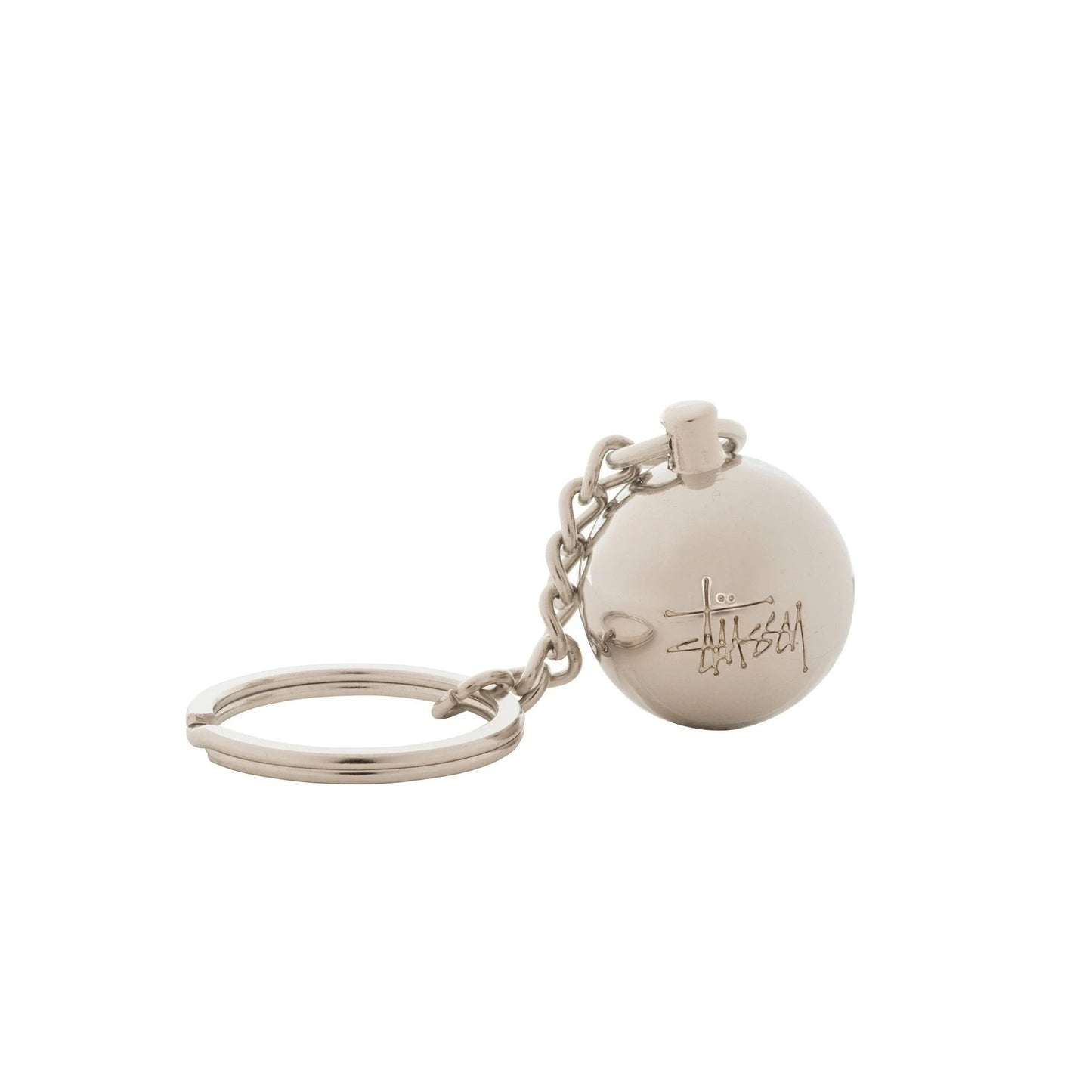 Metal 8 Ball Keychain