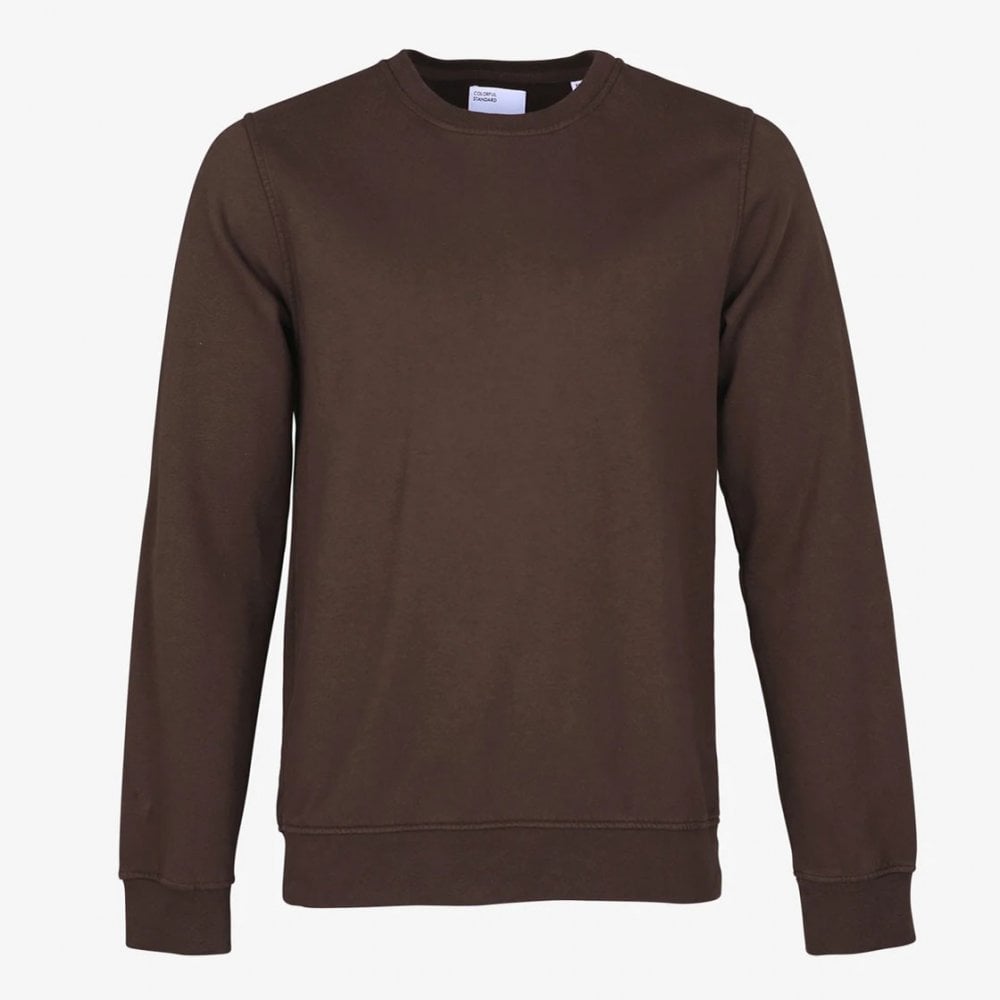 Classic Organic Crew - Coffee Brown