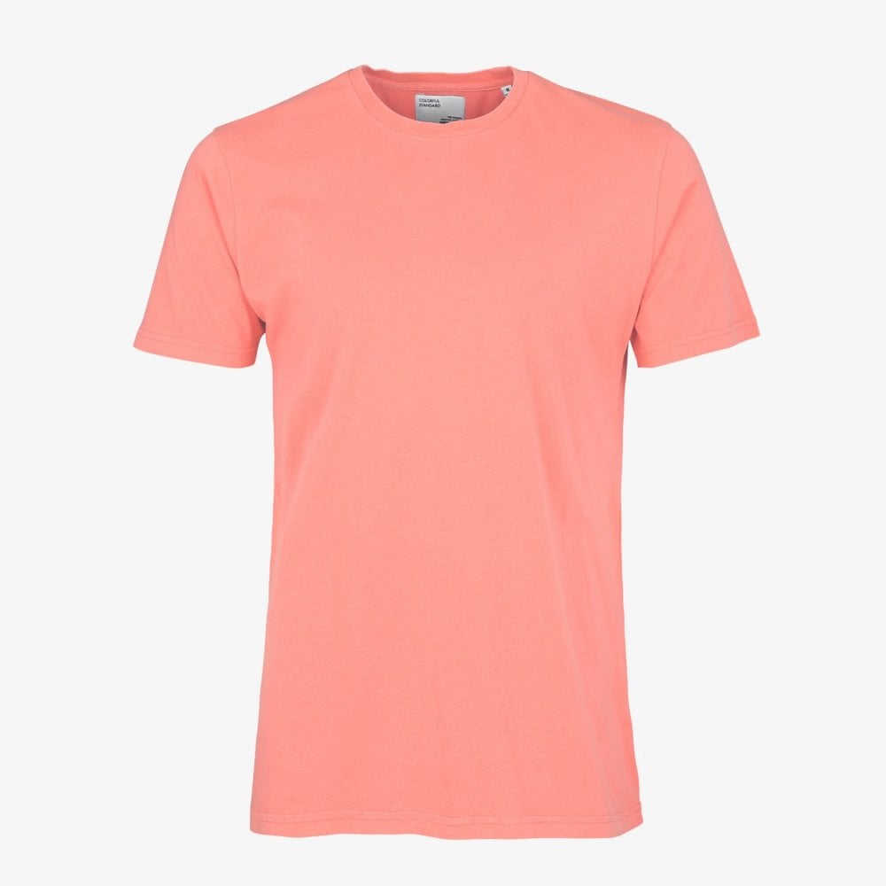 Classic Organic Tee - Bright Coral