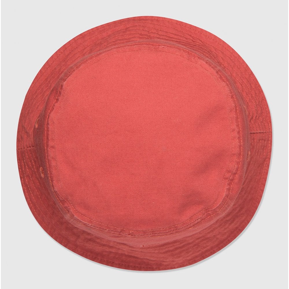 Osian Twill Bucket Hat - Blood Orange