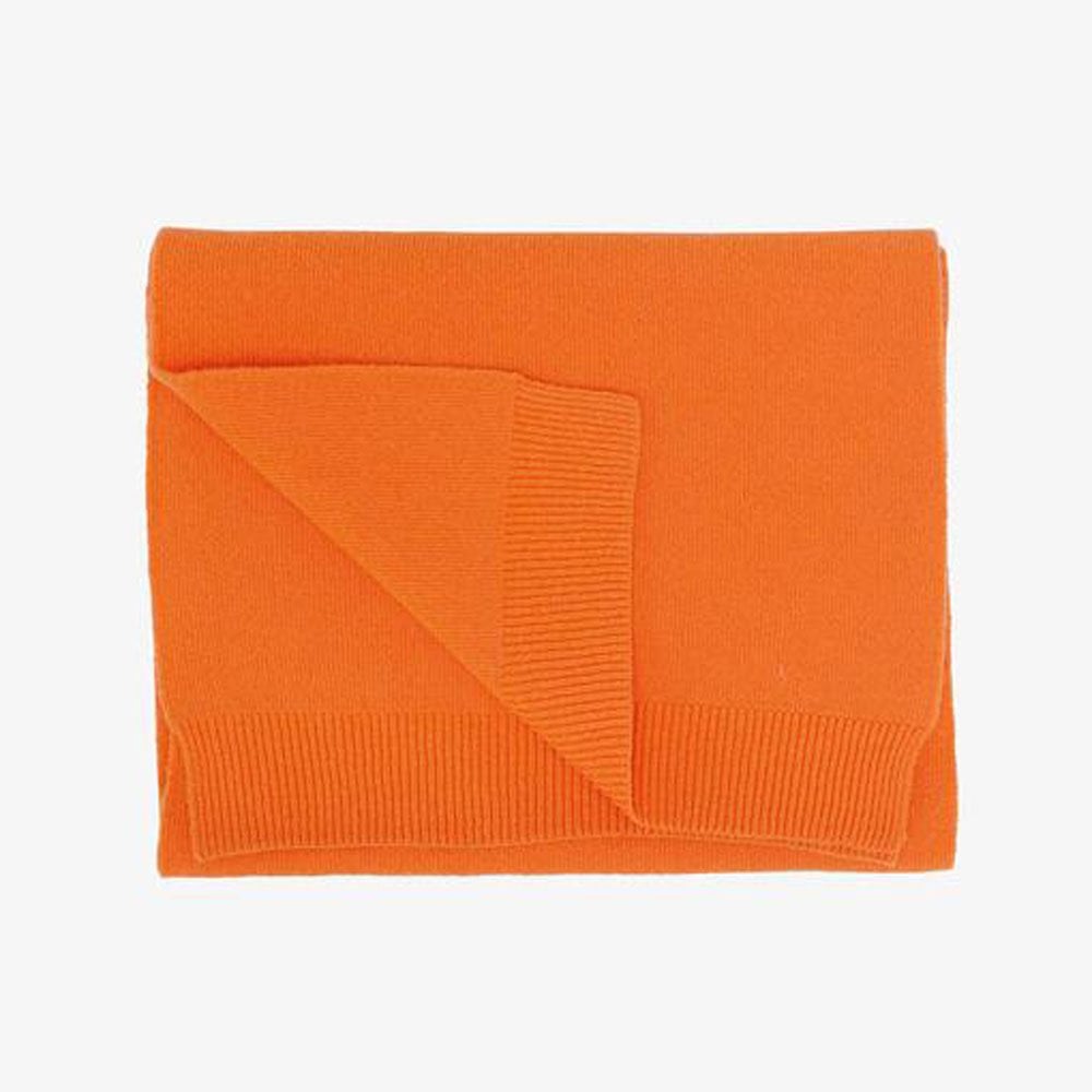Merino Wool Scarf - Burned Orange