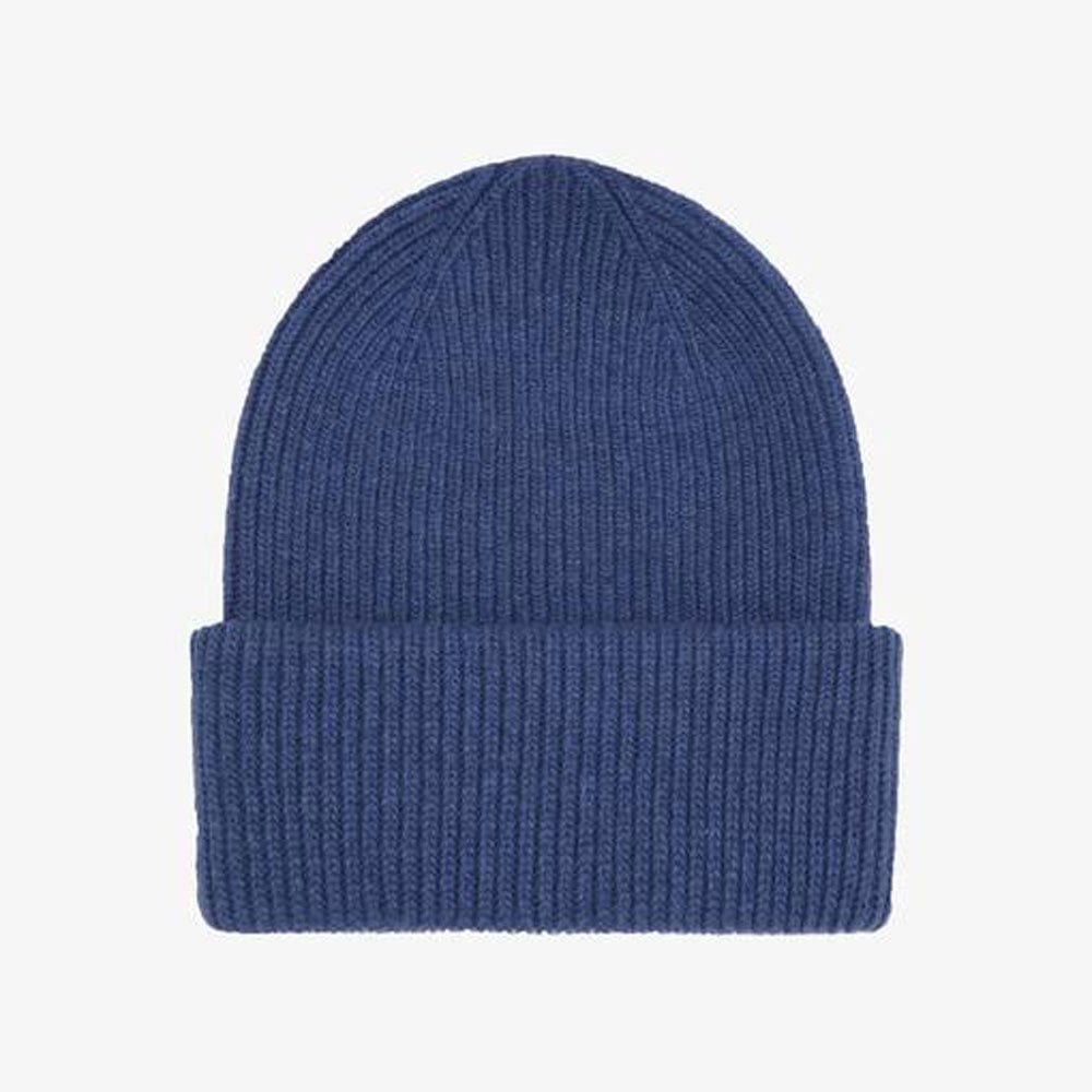 Merino Wool Beanie - Royal Blue