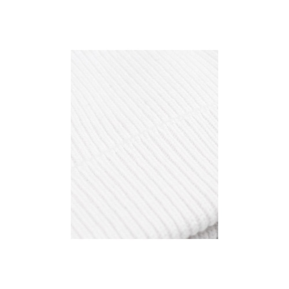 Merino Wool Beanie - Optical White