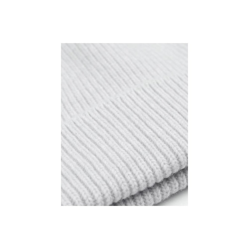Merino Wool Beanie - Limestone Grey
