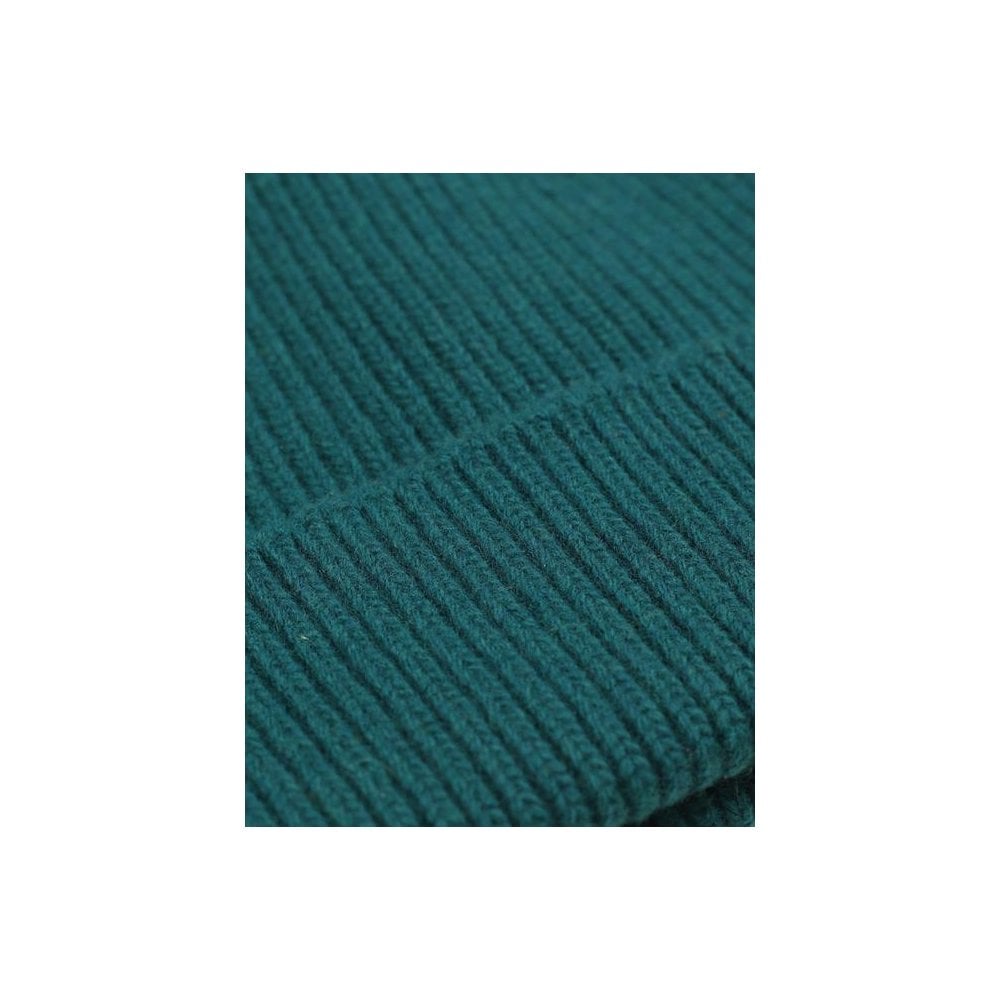 Merino Wool Beanie - Ocean Green