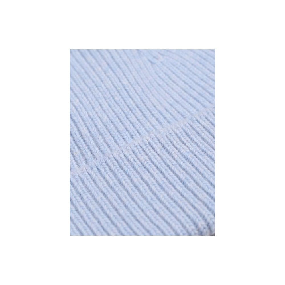 Merino Wool Beanie - Polar Blue