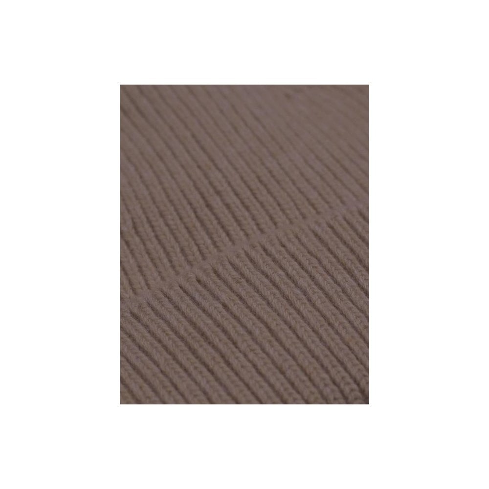 Merino Wool Beanie - Warm Taupe