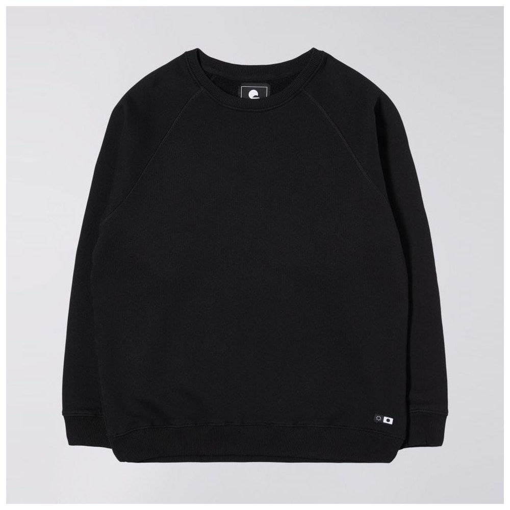 Mood Sweat Heavy Felpa-Black Garment Wash