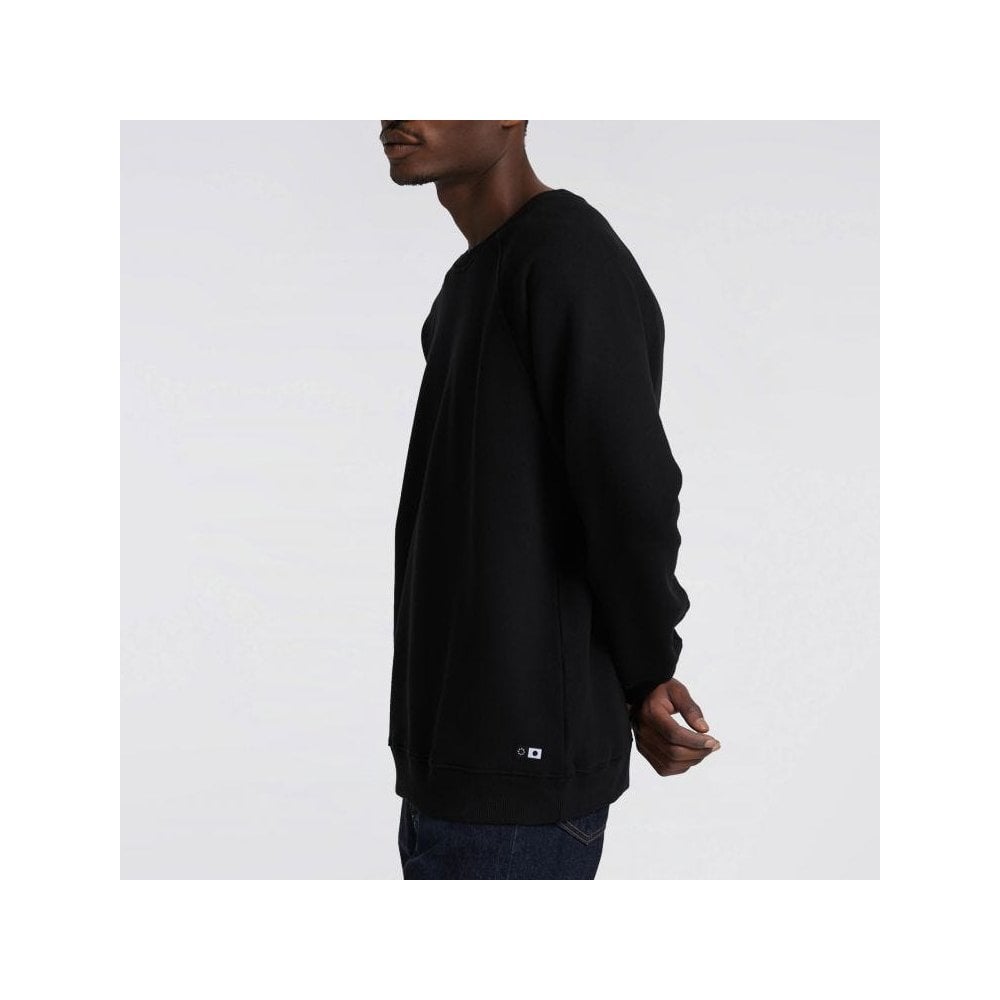 Mood Sweat Heavy Felpa-Black Garment Wash