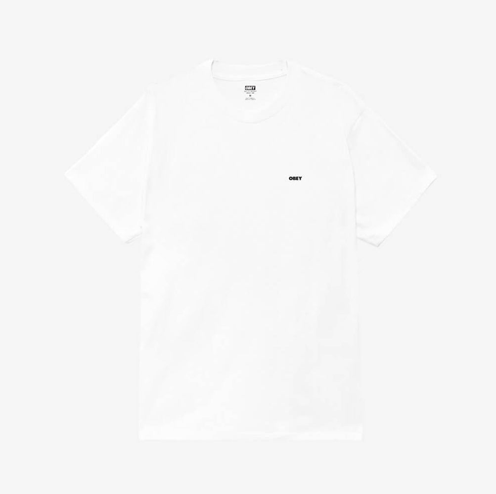 Obey Disinformation Resistance Tee - White