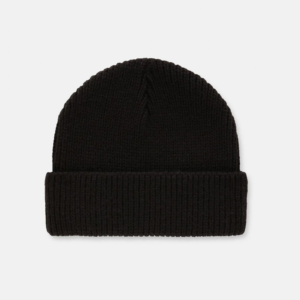Woodworth Waffle Beanie Black
