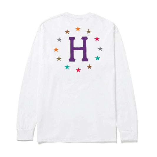 Puff Galaxies L/s Tee - White