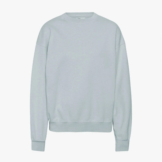 Organic Oversized Crew - Cloudy Grey