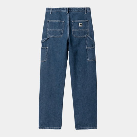 Women's W' Pierce Pant Straight Blue Stone Wash - Blue (stone Washed)