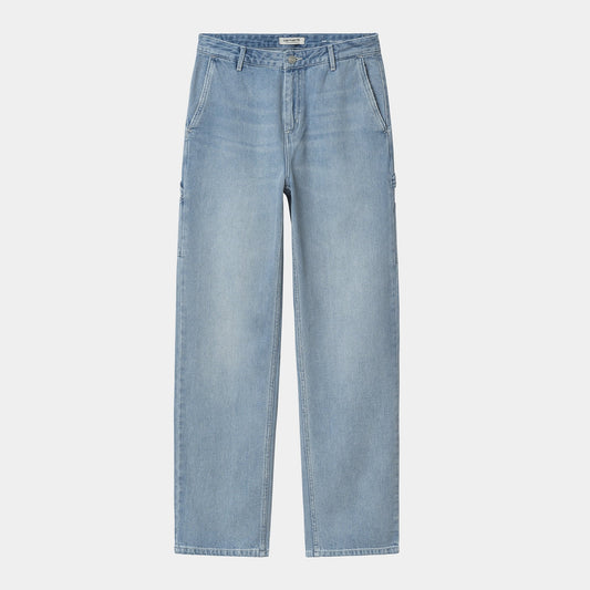 Women's W' Pierce Pant Straight Blue (Light Stone Washed)