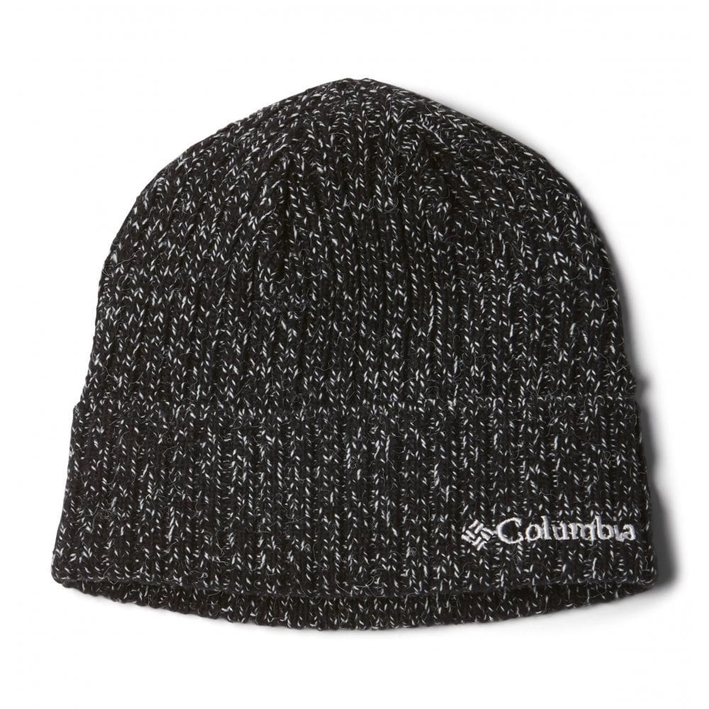 Columbia™ Watch Cap - Black / White Marle