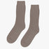 Merino Wool Blend Socks - Warm Taupe
