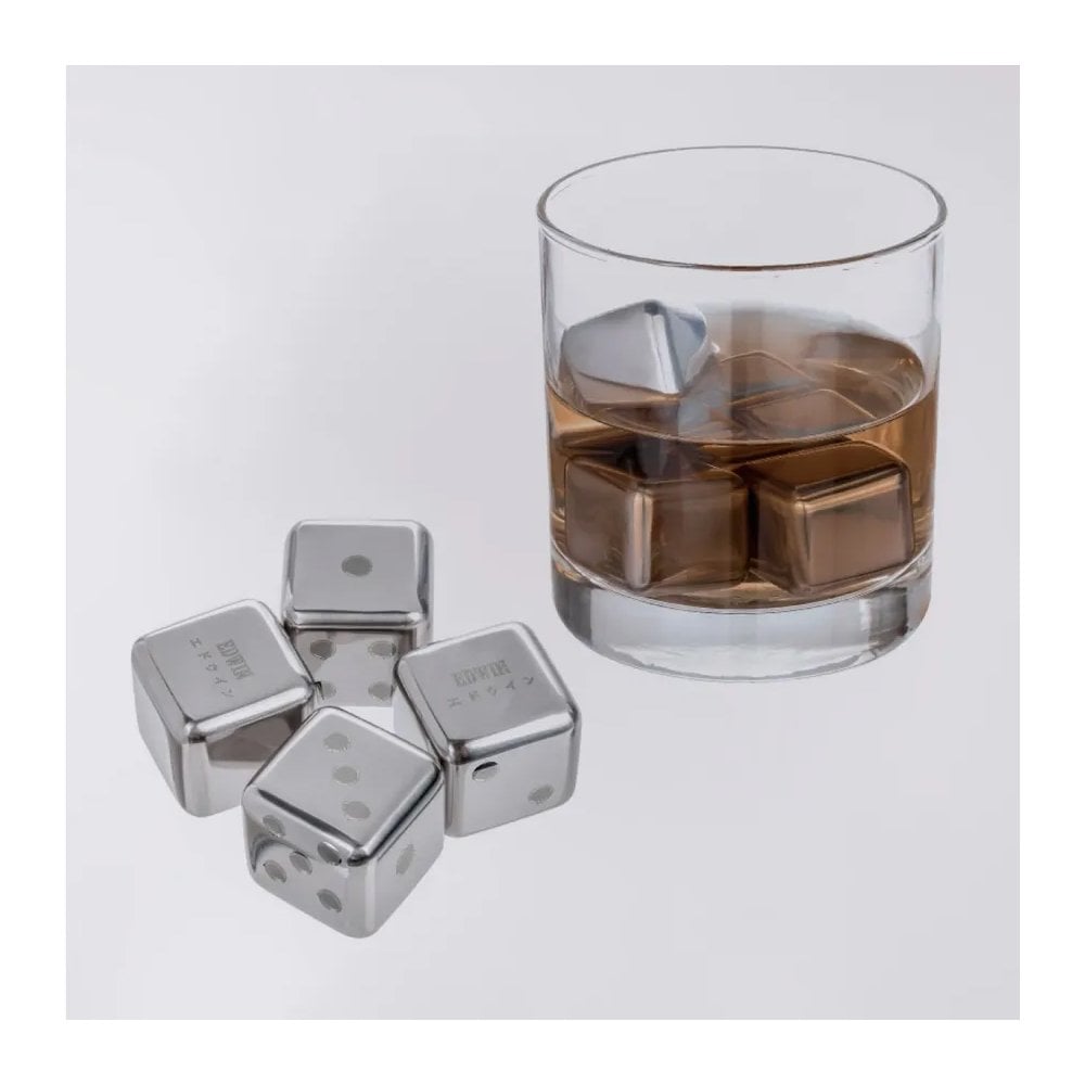 Edwin Stainless Steel Ice Cube Set