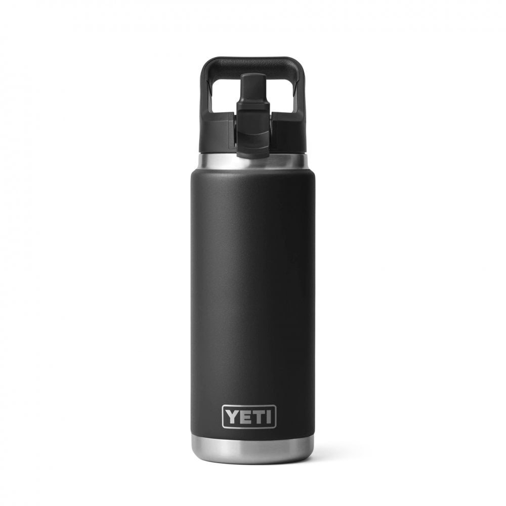 Rambler® 26 Oz (739 Ml) Bottle Straw Cap Black