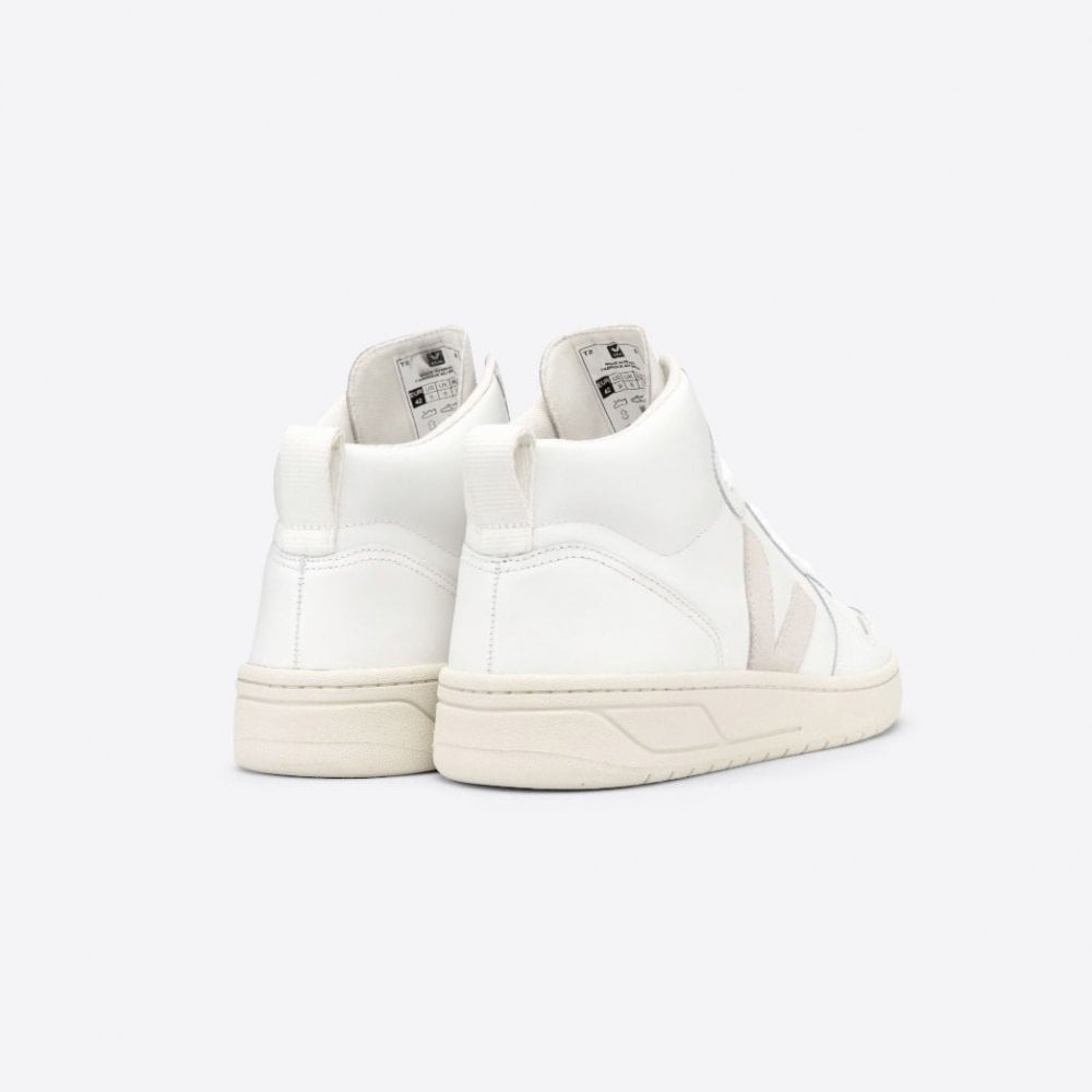 Wmns V-15 Leather White