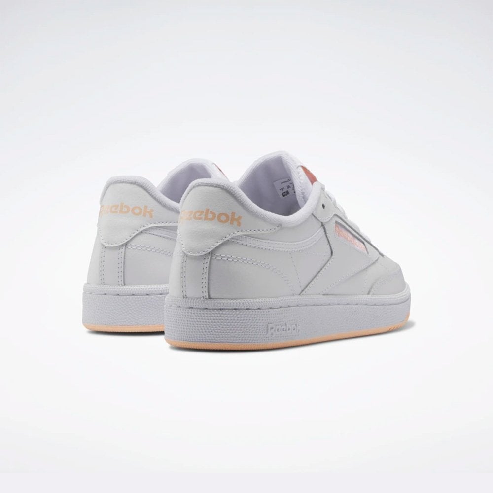Club C 85 Women - Cloud White / Cloud White / Aura Orange