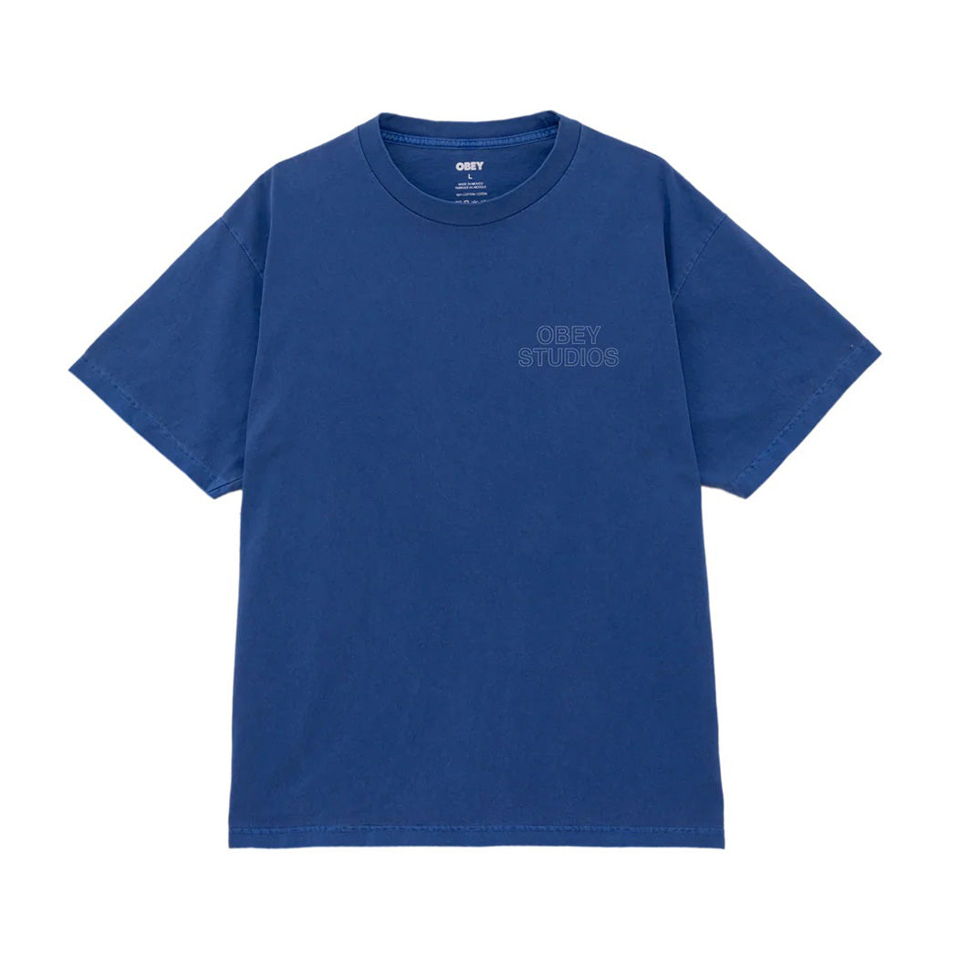 Studios Outline T-shirt - Pigment Dark Denim