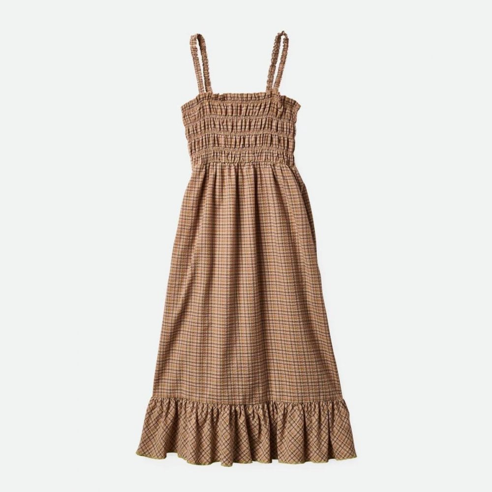 Malta Seersucker Midi Dress