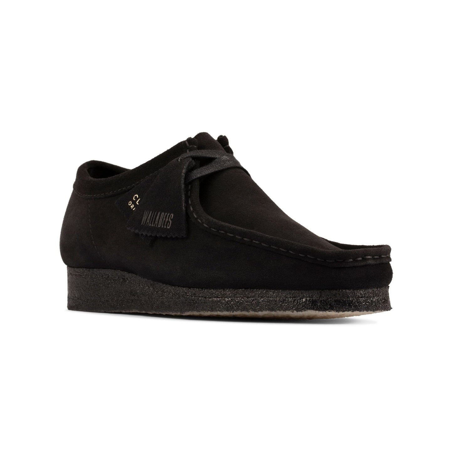 Women's Wallabee Black Suede