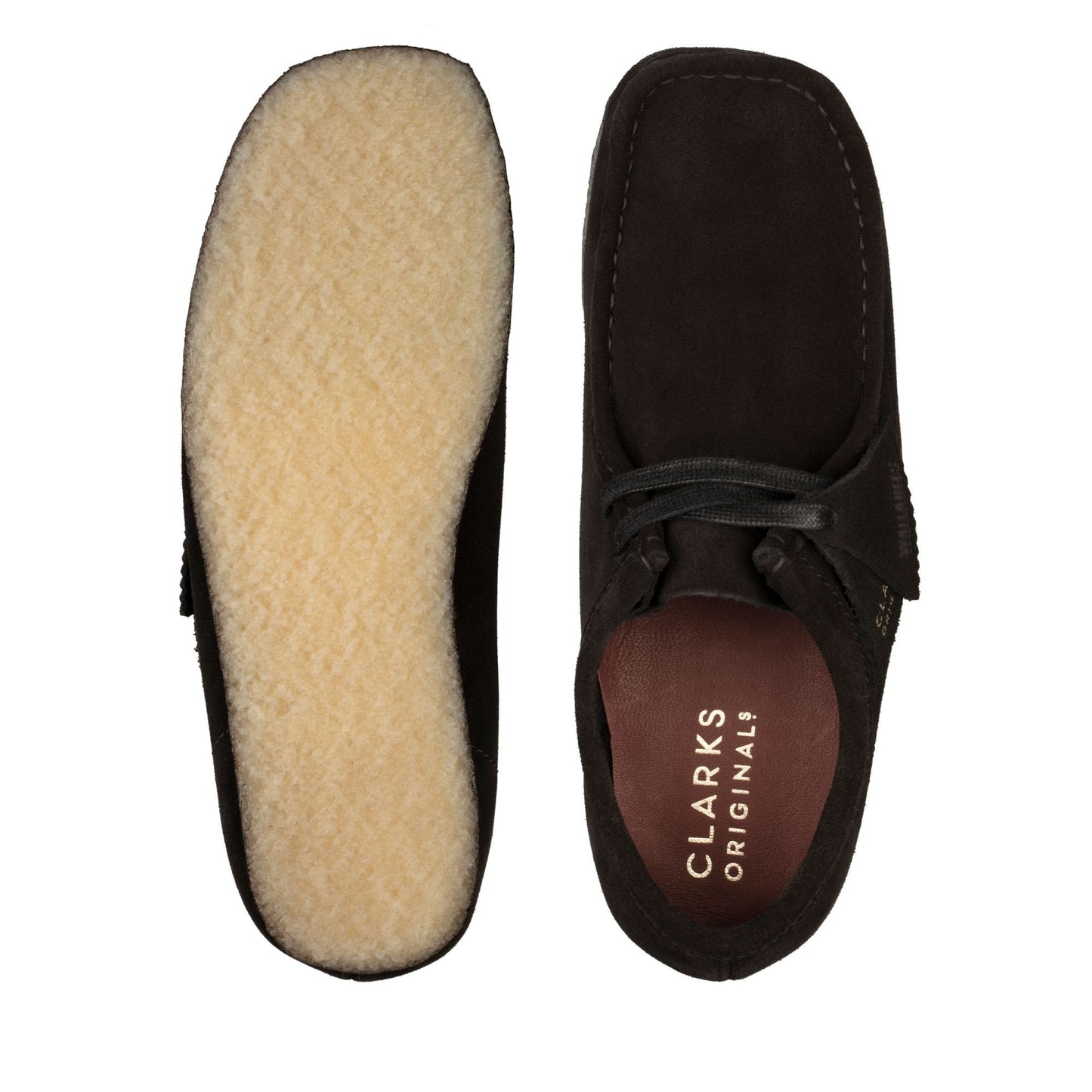 Women's Wallabee Black Suede