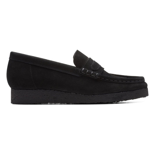 Women's Wallabee Loafer Black Suede