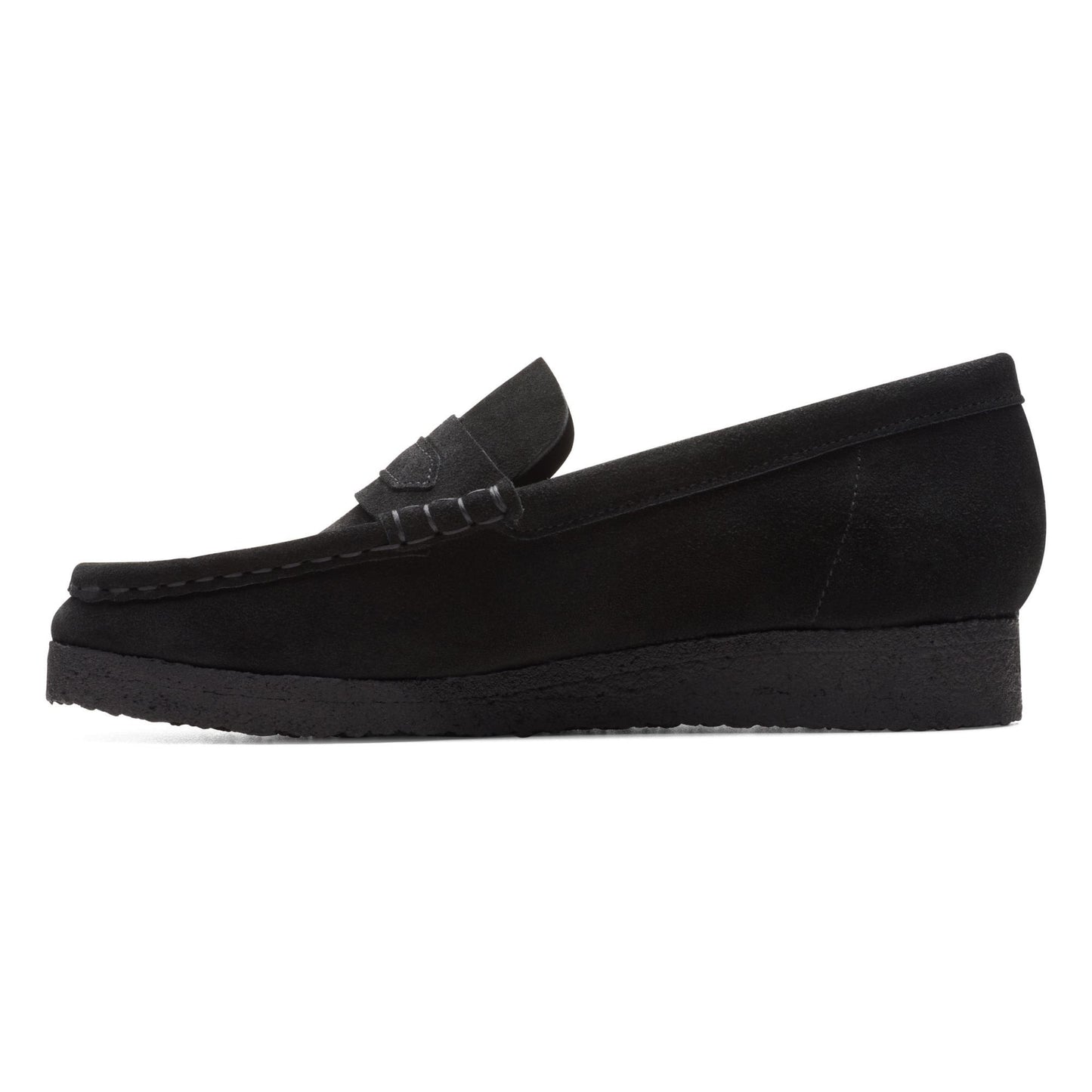 Women's Wallabee Loafer Black Suede