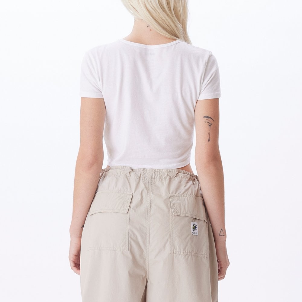 Womens Mina Parachute Pant - Silver Grey