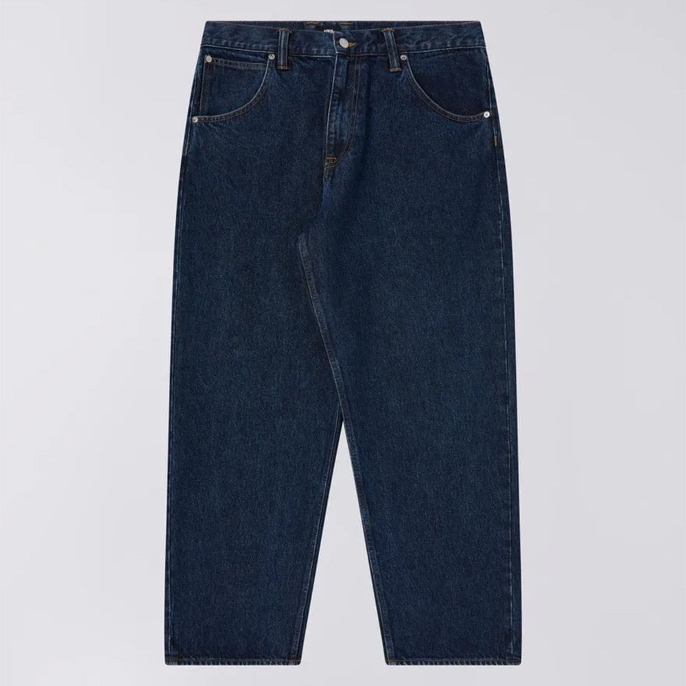 Tyrell Pant Blue Dark Marble Wash