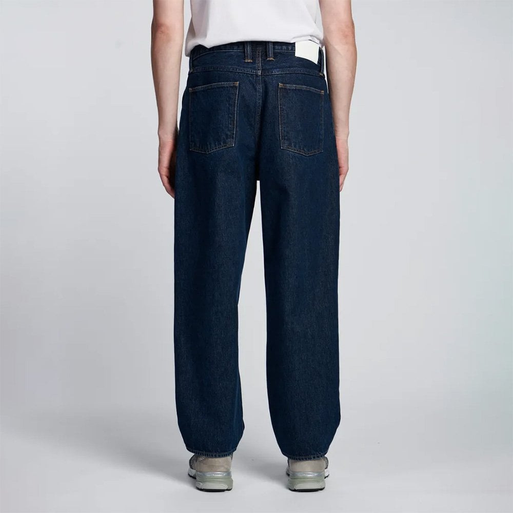 Tyrell Pant Blue Dark Marble Wash