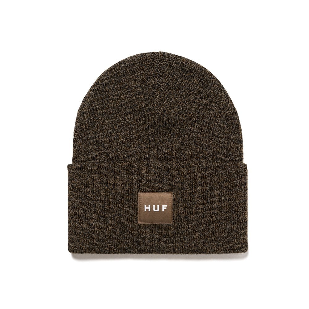 Melange Box Logo Beanie - Bison
