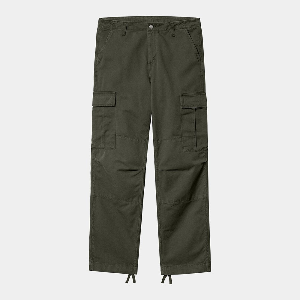Regular Cargo Pant - Plant (garment dyed)