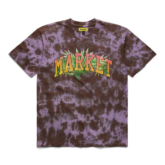 Market Arc Herbal Remedy Tie Dye T-shirt - Purple