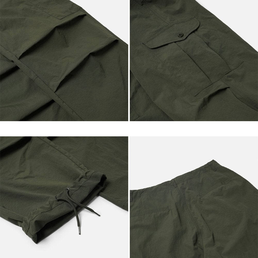 Parachute Cargo Pants Dark Olive
